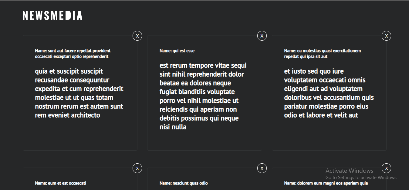 Vanilla JS API Fetch